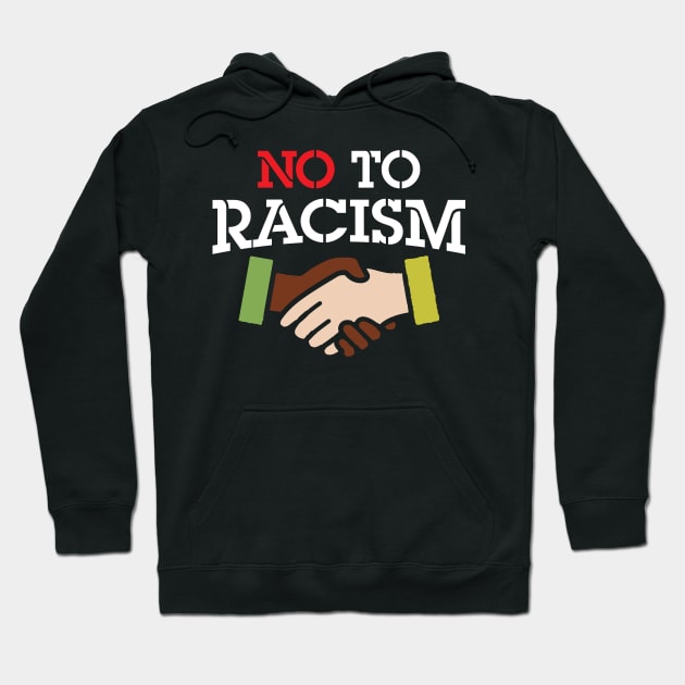 Stop Racism Hoodie by CRE4TIX